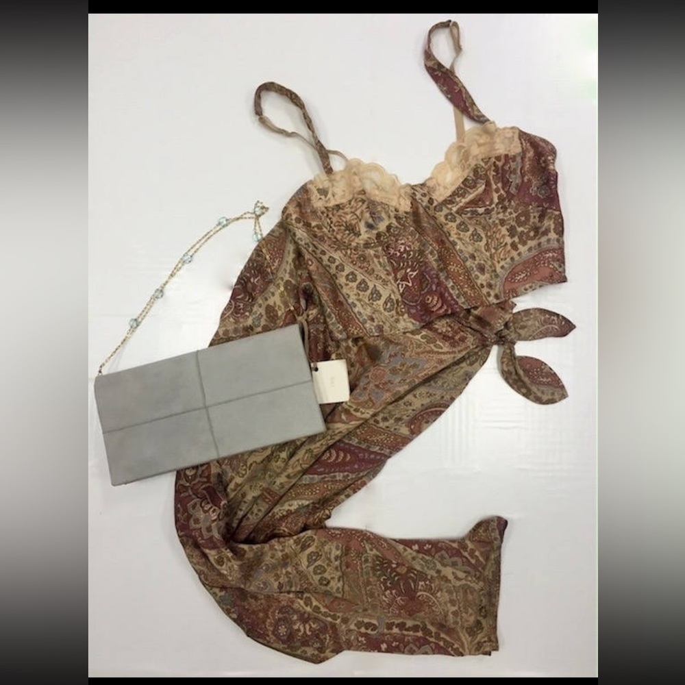 Rare vintage Victoria secret silk set